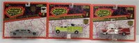 (2) Road Champs 1:64 scale fire rescue vehicles
