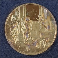 2 Ounce Silver Art Round Story of Jacob & Esau