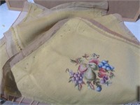 Seat/Chair Covers Victorian Fruit Pattern 23 x 23
