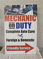 (2)Mechanic On Duty Double Sided Corrugated