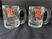 (2) B-K Root Beer 4" Tall Mugs