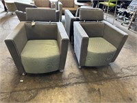 Haworth Grey Hello Fab Lounge Chair