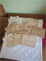 War ration books from 40S