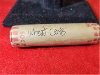 Roll of Wheat Pennies Unresearched
