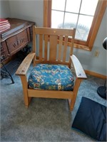Stickley style rocking chair