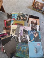 Large lot of vintage rock albums