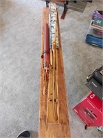 Locksley long bow with arrows