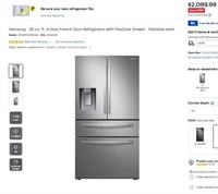 A71 Samsung - 28 cu. ft. 4-Door Refrigerator