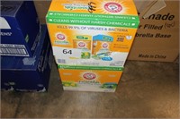 2-4ct arm & hammer disinfectant wipes