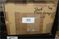 shelf floor lamp