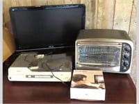 Monitor, Epson Scanner, TV Head Phones, GE