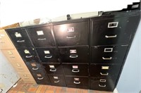 5 4-Drawer File Cabinets