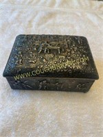 Silver Plate dresser box