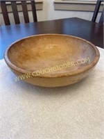 wood bowl. 12"