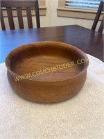 Wood bowl 11.5