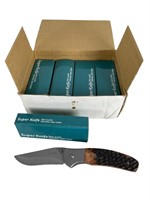 10 Boxed Rough Riders Folding Knives