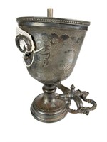 Colonel Hailes Civil War Silver Plate Percolator