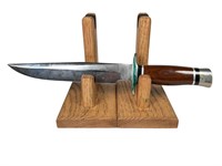 Ralph Bone Large Fixed Blade Hunting Knife