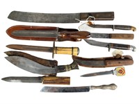 Various Fixed Blade Knife