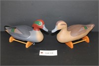 Pair Of Teal Decoy By Patrick Vincenti 1994