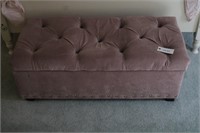 Pink Bench With Storage