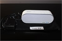 Sony Speaker With Charger & Case