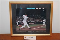 Cal Ripken 400th Framed Photograph Home Run