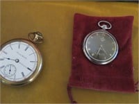 HAMILTON WATCH CO AND NORMANDY POCKET WATCH
