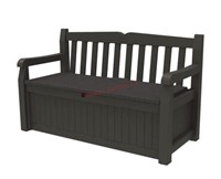 Skid of 2-outdoor storage benches colors will