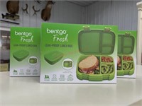 Set of 3 bentgo lunchboxes