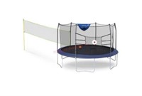 15” round trampoline with enclosure