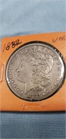 1882 Silver Dollar Coin