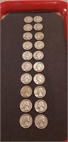 20 Assorted Silver Quarters