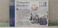 1889  Morgan Silver Dollar w/ COA