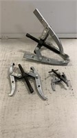 Three Gear Pullers, Assorted Sizes