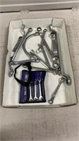 Assorted Double Ended Offset Box Wrenches and