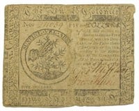 Pennsylvania. VG to Fine May, 1775 $5 Note