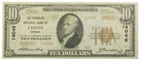 Kansas. VF Series 1929 National Currency $10