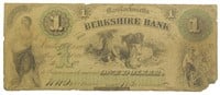 Massachusetts. South Adams. Fine 1860 $1 Note