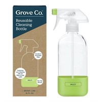 Grove Co. Reusable Cleaning Glass Spray Bottle,