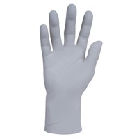 Kleenguard G10 Grey Nitrile Gloves, Medium,