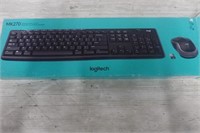 "As Is" Logitech MK270 Wireless Keyboard and Mouse