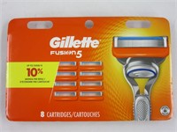 Gillette fusion 5, pack de 8 lames