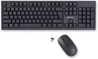VERBATIM 2.4GHz Wireless USB Keyboard and Mouse
