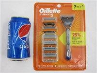 Gillette fusion 5, rasoir + lames