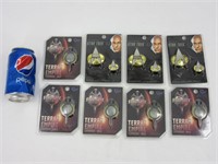 8 paquets de badges Star Trek