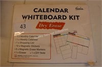 calendar white board kit