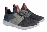 Skechers Men's Size 10 Delson Shoes, Black/Grey