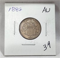 1882 Nickel AU