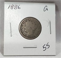 1886 Nickel G